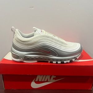 Nike, Air Max 97 QS, AT5458 100, White & Grey